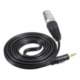 Cable De Micrófono Hembra 3.5 A Xlr, Tarjeta De Sonido, Micr