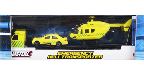 Helicoptero De Emergencia Teamsterz Ambulancia Wabro 