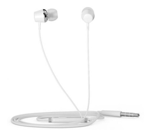Auriculares Hp Dhe-7000 In Ear Con Mic Control De Volumen Color Blanco