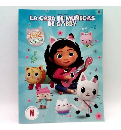 La Casa De Muñecas De Gabby Libro Jumbo Para Colorear 192pag