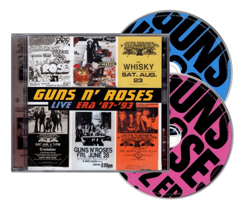 Guns N' Roses - Live Era ( 87 - 93 ) - 2 Discos Cd