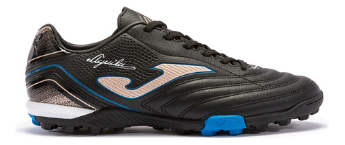 Tenis Joma Futbol Rapido Aguila 2301 Turf Negro/oro