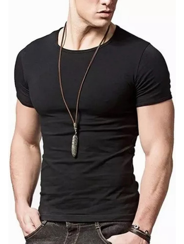 Polera Compresión Hombre Faja Camiseta Reductora Hombre