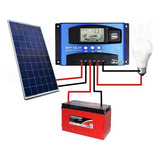 . Pantalla Lcd Dual Usb Solar Controller 100a Mppt