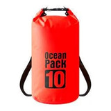 Bolso Estanco E Impermeable Rojo 10 Litros