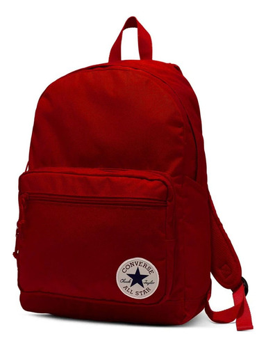 Mochila Converse Go 2 Backpack - Vermelho Desenho Do Tecido Liso