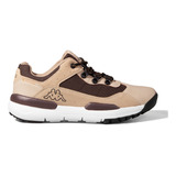 Zapatillas Kappa Logo Kensington Beige Negro Hombre