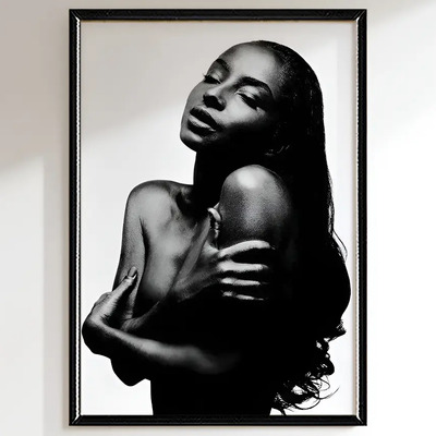 Cuadros Decorativos Sade Fotografía Artística Marco Madera Armazón Negro | Meses sin interés