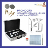 Caneta Jato De Plasma +maleta Aluminio + Anvisa + Acessorios