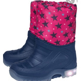 Botas De Nieve Para Niños Alemanas Walks Kids - Con Luces