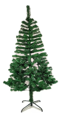 Árbol De Navidad Pascua Verde Con Base Armado Facil