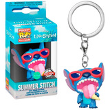 Llavero Funko Stitch Helado Summer Pop! Lilo Disney