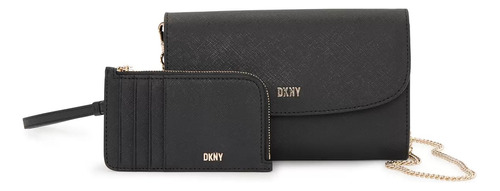 Cartera Y Monedero Dama Dkny Con Cadena Y Espejo 676251