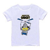 Remera Blanca Adultos Inspector Gadget R69