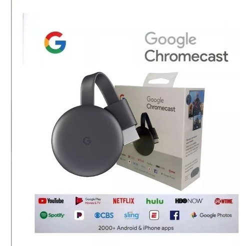 Vendo Google Chromecast  Usado 3ª Geração Full Hd