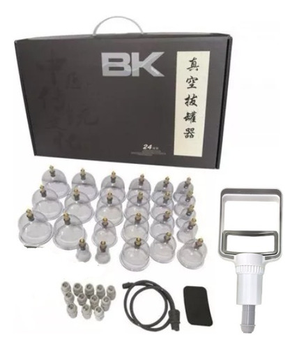 Kit Ventosa Bk Com 24 Copos New