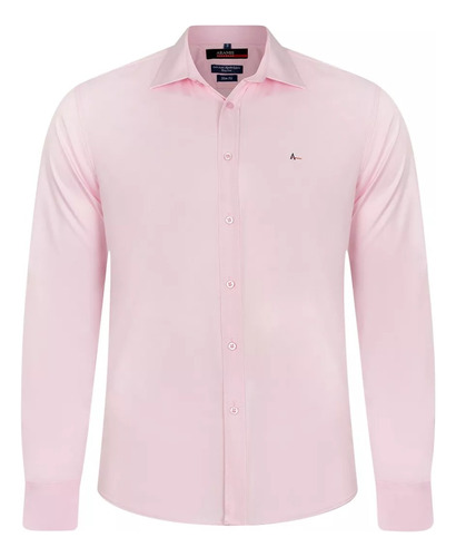 Camisa Social Aramis Blusão Slim Elastano Liso