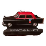 Peugeot 404, Año 1972, Escala 1:43, Taxis Del Mundo, Paris 