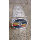 Caixa Linha De Pesca Damyl Alemã 0,45mm 12 Carreteis 100 Mts