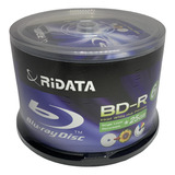 50 Unidades Blu Ray Ridata Printable 25gb 6x