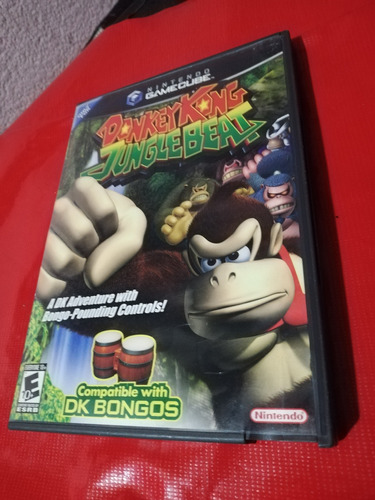 Video Juego Donkey Kong Jungle Beat Para Gamecube  (de Uso) 