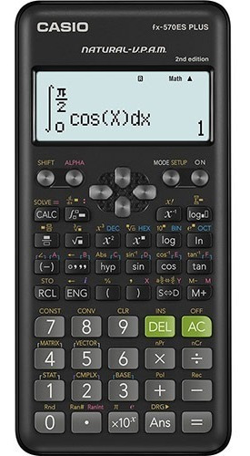 Calculadora Casio 417 Funciones Fx-570es Plus