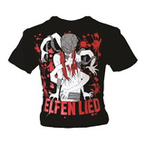 Playera Elfen Lied Lucy Vector Anime Manga Gore 