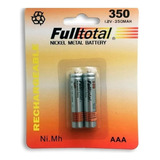 X24 Pilas Full Total 350mah Triple Aaa Recargables Oferta