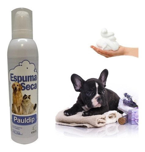 Shampoo Espuma Baño Seco Spray Para Perros Y Gatos