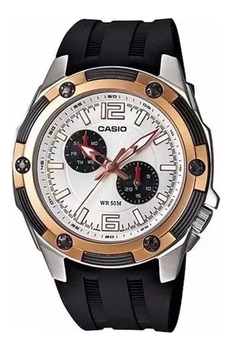 Reloj Casio Acero Sumergible Mtp-1326