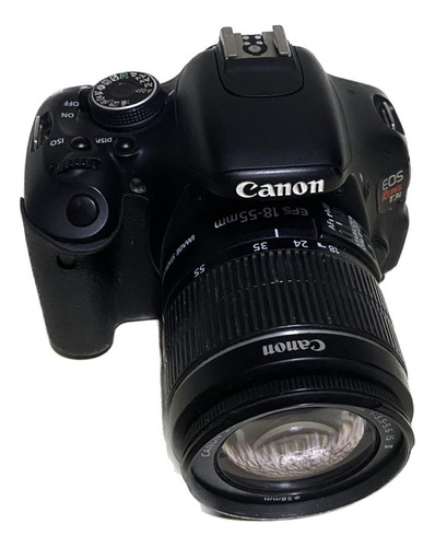  Canon Eos Rebel T3i Dslr, Lente 18-55mm.