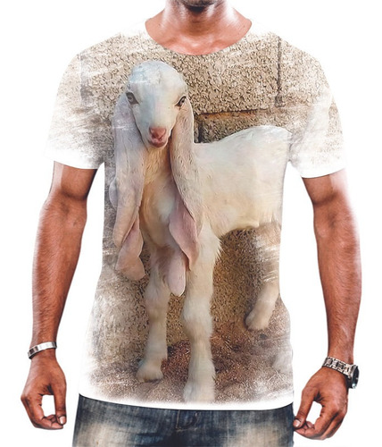 Camisa Camiseta Unissex Animal Cabra Cabrito Bode Fazenda 2