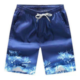 Pantalones Cortos En Forma W Shorts Para Nadar Y Playa, P