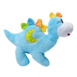 Peluche Sonajero Dinosaurio Yani Toys - Art. 05655 Color Celeste