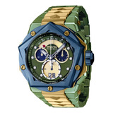 Reloj Para Hombres Invicta Helios 39260 Menta, Oro