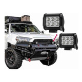 Barra Led 18w 6led 9cm Alta Intensidad 4x4 12-24v 2 Unidades