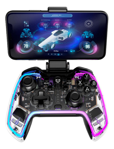 Gamepad Balam Rush Kontrol Glow G595 Inalambrico Pc Ps3 Ps4