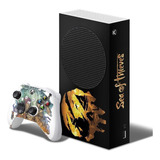 Adesivo Skin Xbox Series S E Dois Controles Sea Of Thieves 1