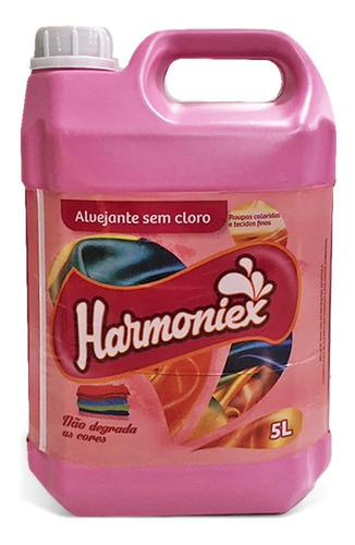 Alvejante Sem Cloro 5 Lts Roupas Coloridas E Tecidos Finos