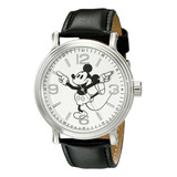 Disney Mickey Mouse - Reloj Analógico De Cuarzo Con Manos .