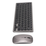 Combo De Teclado Y Mouse Recargable Inalámbrico De 2,4 Ghz