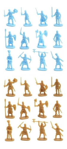 400 Piezas De Plástico Antiguo Soldado Figuras De Juguete