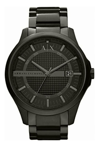 Armani Exchange Reloj 46mm, Pulsera De Acero Inoxidable