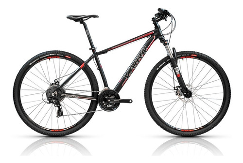 Mountain Bike Vairo Xr 3.5  2022 R29 M 21v Frenos De Disco Mecánico Cambios Shimano Color Rojo Con Pie De Apoyo  