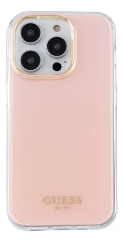 Protector Guess Iridescent Para iPhone 11 Gold Rose