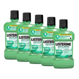 Kit 5 Antisséptico Bucal Listerine Anticáries Zero 500ml