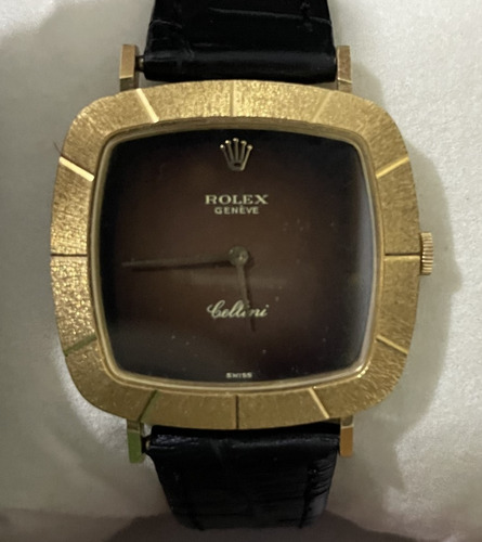 Reloj Rolex Cellini Original Vintage 18 Kilates Oro