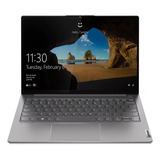 Portátil Lenovo Thinkbook 13s G2-itl Mineral Gray 13.3 , Intel Core I5 1135g7  8gb De Ram 256gb Ssd, Intel Iris Xe Graphics G7 80eus 1920x1200px Windows 10 Pro