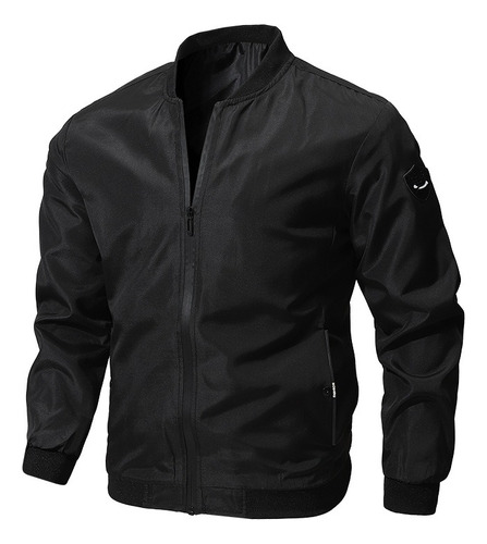 Chamarra Bomber Impermeable De Béisbol Para Hombre