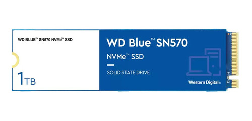 Disco Solido Ssd 1 Tb Nvme Western Digital Blue Sn570